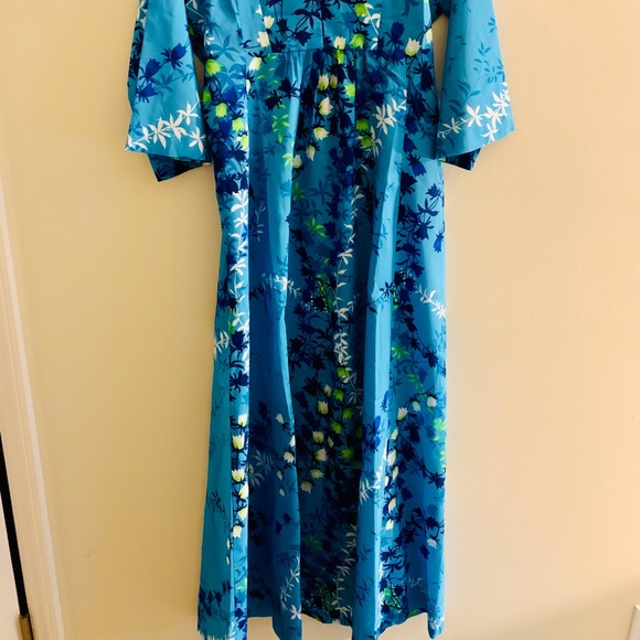 Vintage 60s Hawaiian dress - Picture 2 of 4